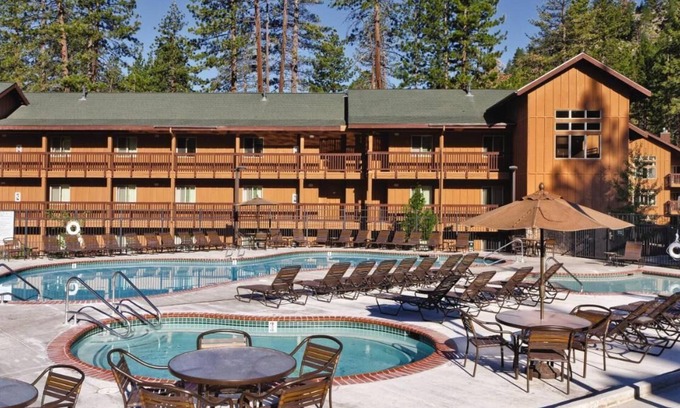 Round Hill Village Resort | Charming 2BR/2BA Lodge-Style Resort South Lake Tahoe