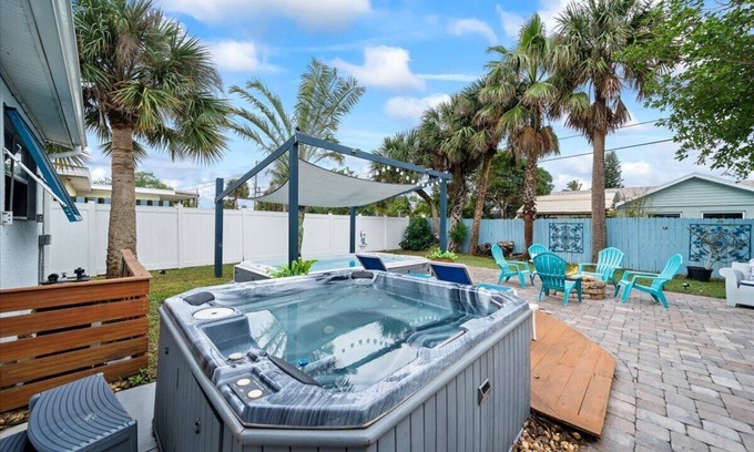 South Patrick Shores House | Charming 3-bedroom house with WiFi, AC in awesome Satellite Beach