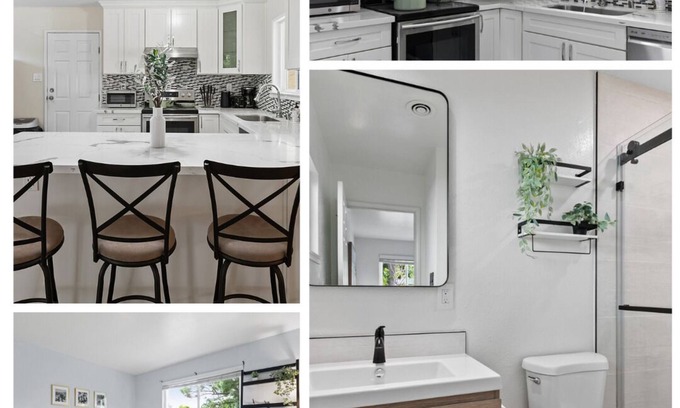South San Jose House | Charming 3-bedroom house with AC and newly remodeled baths/kitchen