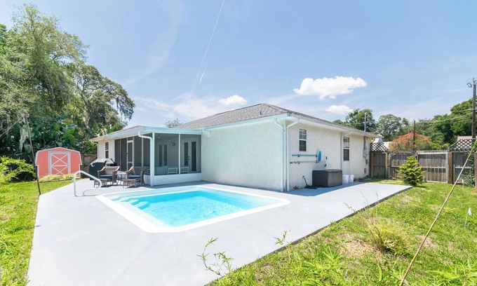 St. Augustine South House | Charming 3-bedroom house with AC, WiFi in awesome St. Augustine