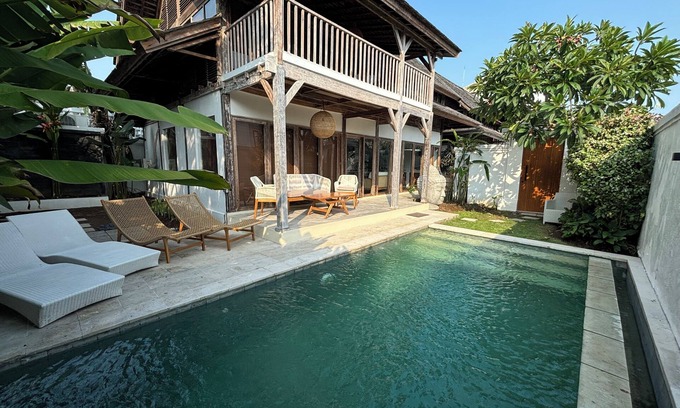 Kartika Plaza Villa | Charming 3-bedroom villa with private pool in the heart of Canggu