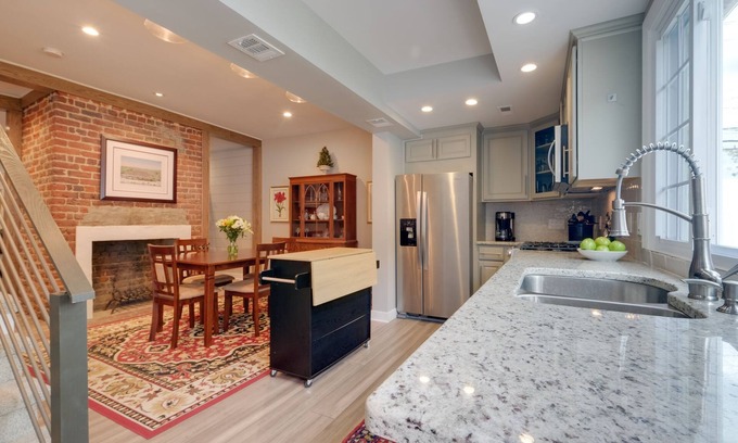 Old Town Fredericksburg House | Charming 3BR Home - Walk to Shops & Dining!