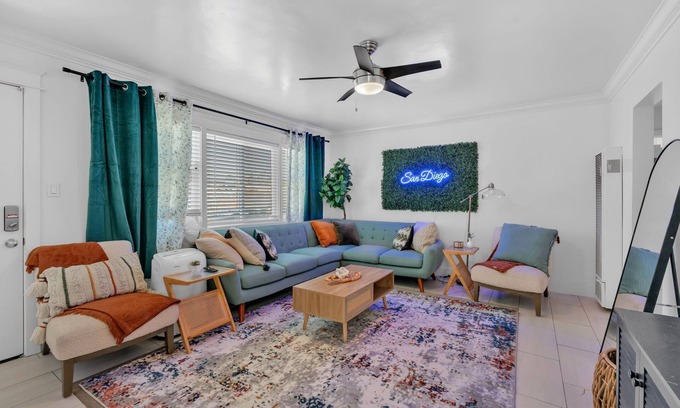 Logan Heights House | Charming 4-Bedroom Retreat, Just 5 Minutes from San Diego’s Beautiful Beach