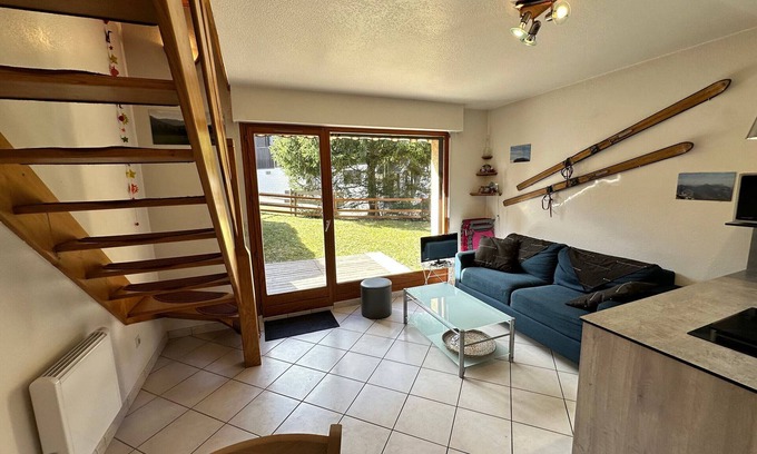 Villard-de-Lans Apartment | Charming 45m² Duplex with Garden, 2 Bedrooms, Close to Nature, Ideal for Family Stay