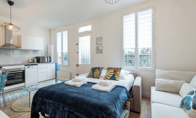 Silly-Gallieni Apartment | Charming and bright 2-bedroom apartment very close to Paris with metro nearby