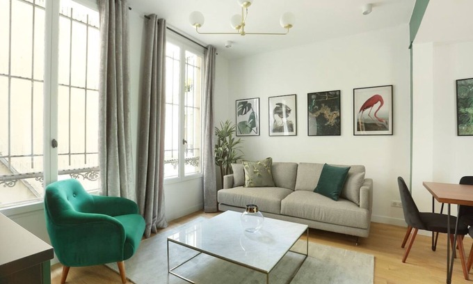 Quartier Sainte-Avoye Apartment | Charming apartment District Beaubourg Le Marais