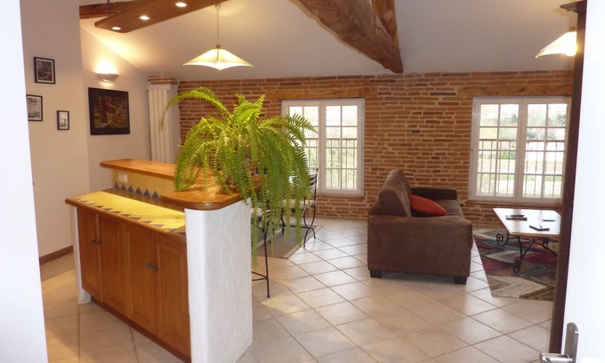 Montauban Apartment | Charming apartment historic center overlooking the Tarn