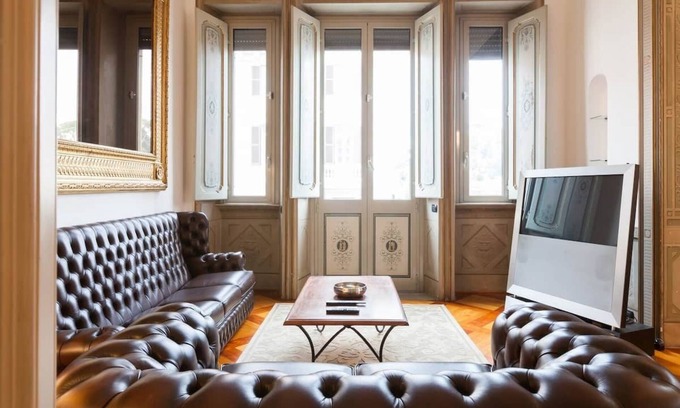 Flaminio Apartment | CHARMING APARTMENT PIAZZA DEL POPOLO, 240 m2, 4 bedrooms, 9 sleeps, 2.5 bathr