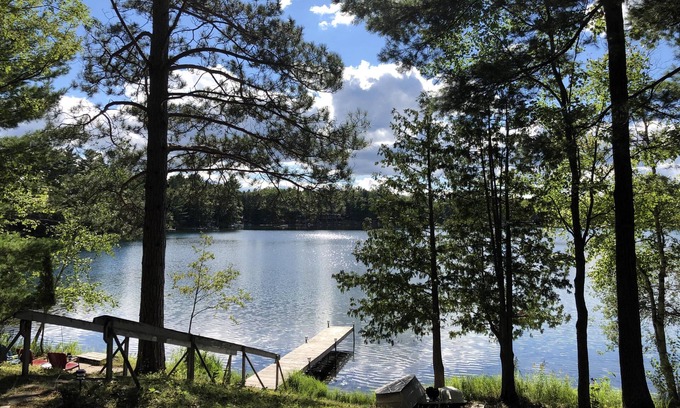 Kalkaska House | Charming cabin on a private lake - ALL SEASONS