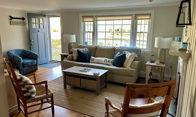 South Yarmouth House | Charming Cape house - NEW Central AC, WiFi, laundry, patio, short walk to beach