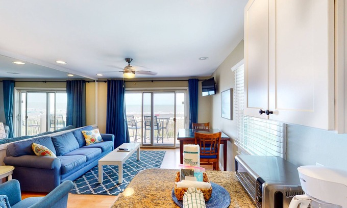 North Forest Beach Condo | Charming coastal retreat with beach access, private balcony, & pool - near golf