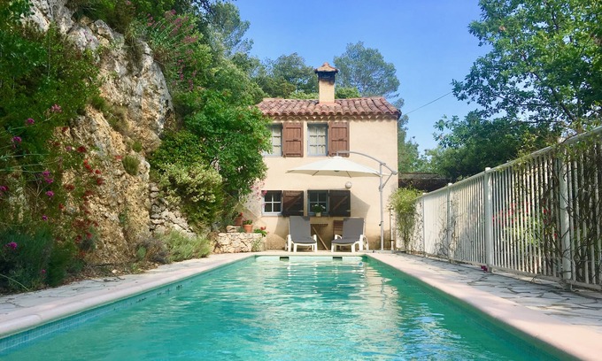 Barjols House | Charming converted farmhouse beside forest, private pool, superb views