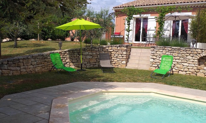 Orgnac-l'Aven House | Charming cottage with its private terrace and swimming pool