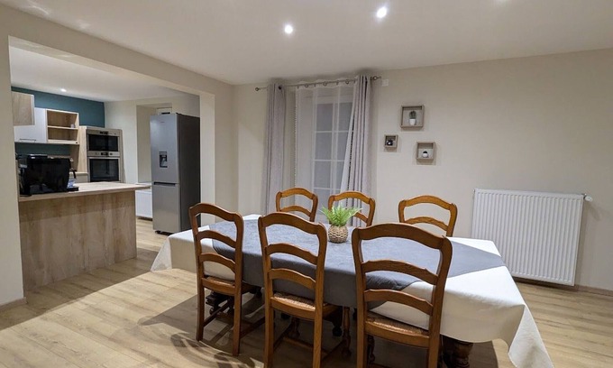 Les Forges Cottage | Charming Cottage Near Epinal - Terrace, Parking, Sleeps 6
