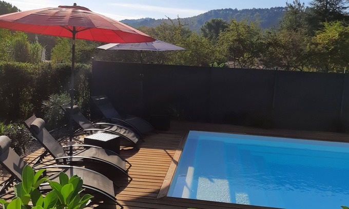 Carcassonne Cottage | Charming cottage with large pool, garden & views of Pyrénées, near Carcassonne