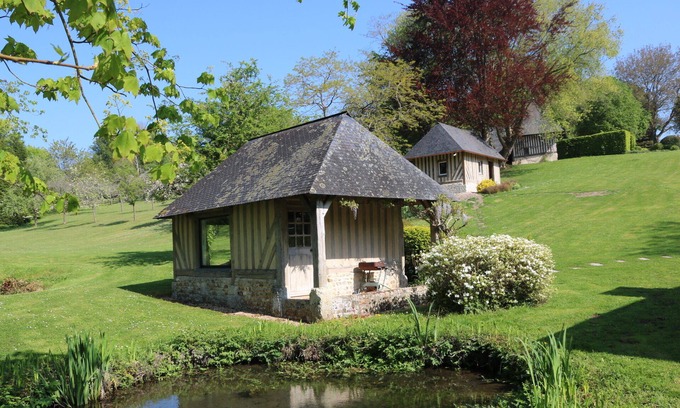 Saint-Hymer House | Charming cottages with swimming pool and sauna near Deauville