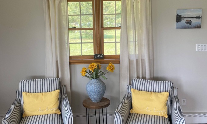 Orient House | Charming Country Home sits on a 3-acre property in Bucolic Orient.
