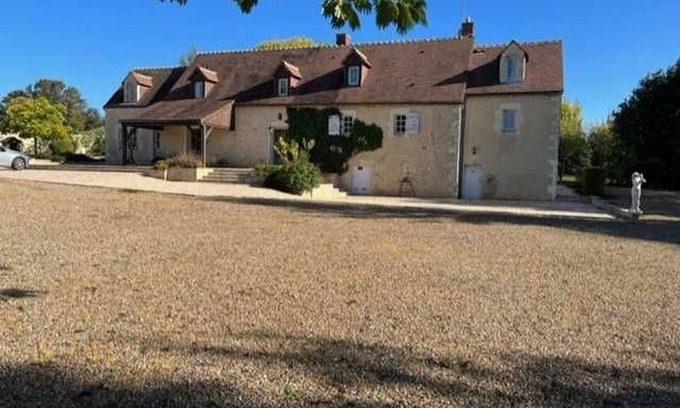 Dehault Cottage | Charming Country Retreat with Fireplace, Veranda, and Nearby Lake Chalet