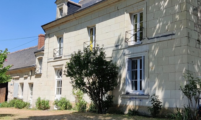 Savigny-en-Veron House | Charming family home between Saumur and Chinon 10-12 people - swimming pool