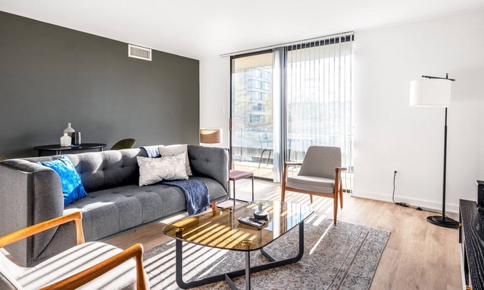 Foggy Bottom Apartment | Charming Foggy Bottom 1BR w/ W/D + Gym near Watergate by Blueground