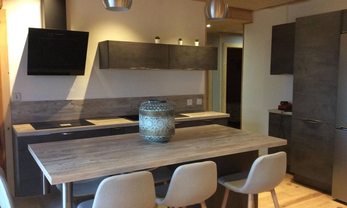 Font-Romeu-Odeillo-Via Ski Chalet | Charming T3- 6 beds in lower chalet with magnificent views
