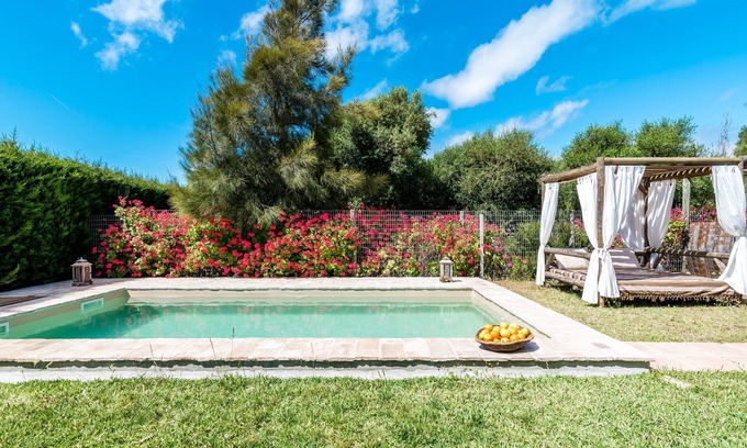 El Palmar House | Charming Holiday Home "El Acebuche" with Private Pool and Garden
