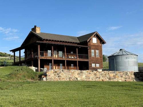 Pony House | Charming Historic-Inspired Vacation Home with Mountain Views near Pony School House in Pony, Montana