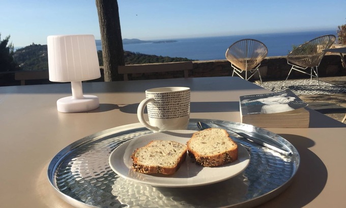 Cap Benat House | Charming house Gaou Benat. Terrace with exceptional views.