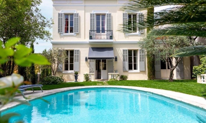 Riou - Petit Juas - Av de Grasse House | Charming House - Downtown Cannes - Ideal congress or