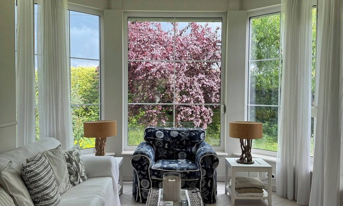 Orlinki House | Charming house with large garden and view of the Vistula - 5min from the sea