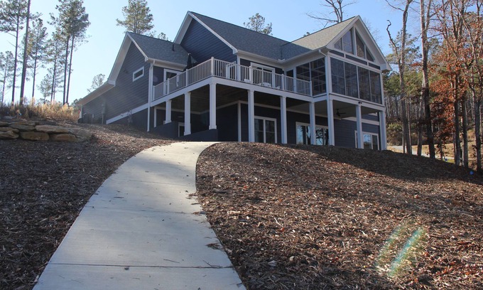 Six Mile House | Charming Lake Keowee Home with Private Dock
