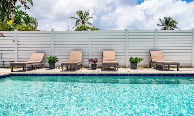 Garden Isles House | Charming Oasis 2BR Home with Pool, 8-mins to Ocean