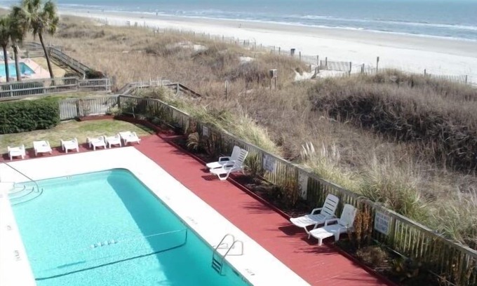 Windy Hill Condo | Charming Oceanfront Condo w/Pool! Sunshine, Sand & a Drink in your Hand!
