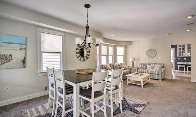 North End House | Charming Ocean City Townhome Walk to Beach!