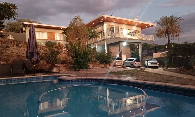 Windhoek Central Apartment | Charming peaceful 2-bedroomed unit with 180 degree panoramic view of Windhoek.