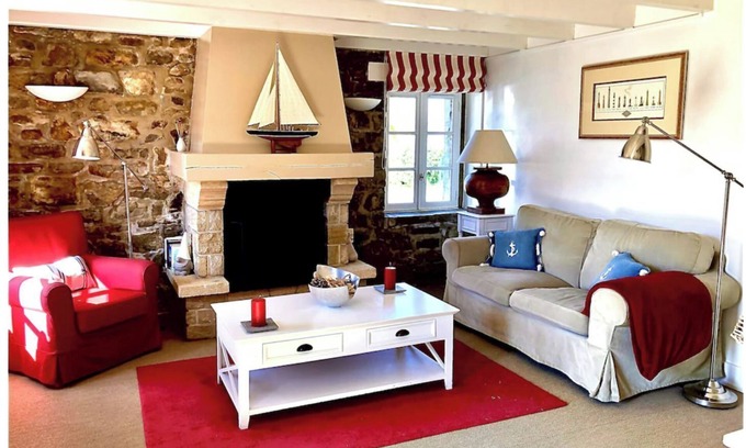 Crozon House | CHARMING PENTY BRETON 200 M'A PIED DE LA PLAGE DE LA PALUE ⛱️🌊🏄‍♂️