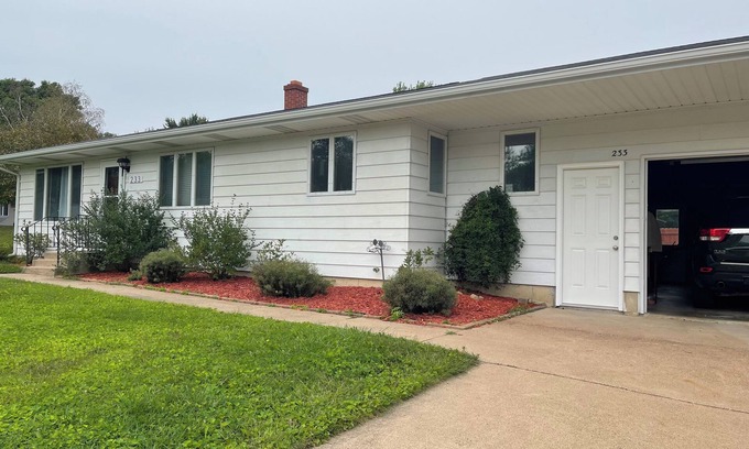 Cadott House | Charming pet friendly cozy hideaway with private backyard.