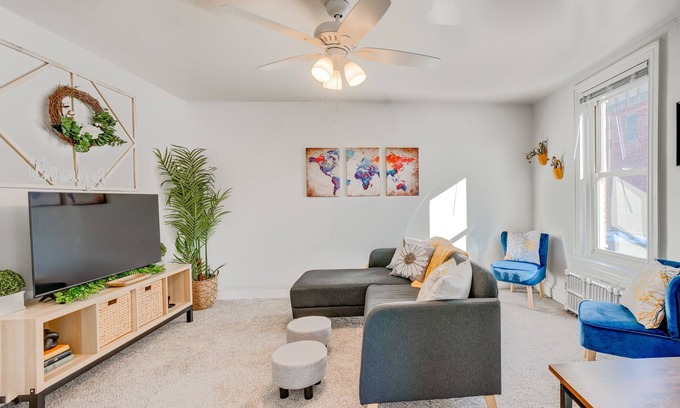 Pottstown Apartment | Charming Pottstown Apartment - Walk to Town!