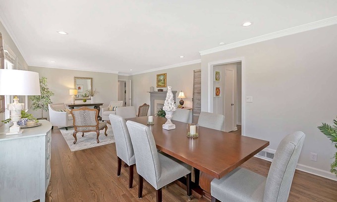 Lawrenceville House | Charming Ranch with Great Vibes-All Bedrooms on Main Level- Short Walk to Eclectic Eateries & Drinks