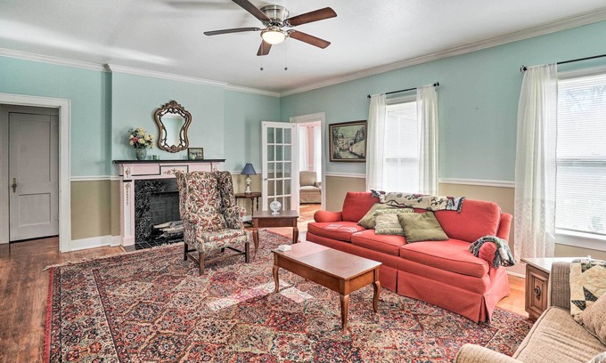 Highland Historic District Apartment | Charming Shreveport Escape ~ 3 Mi to Downtown