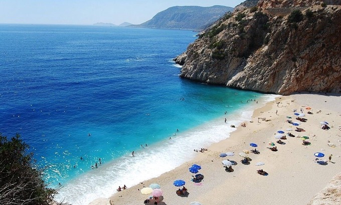 Olympos Apartment | Charming Stone 2 Bed Apt w/Shared Pools, Tennis Courts, Sea Bathing Platforms