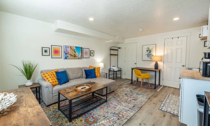 Ogden Condo | Charming Studio: Extended Stays