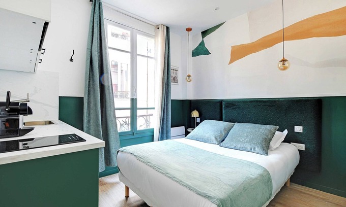 18th Arrondissement Apartment | Charming studio with AC - Near Montmartre