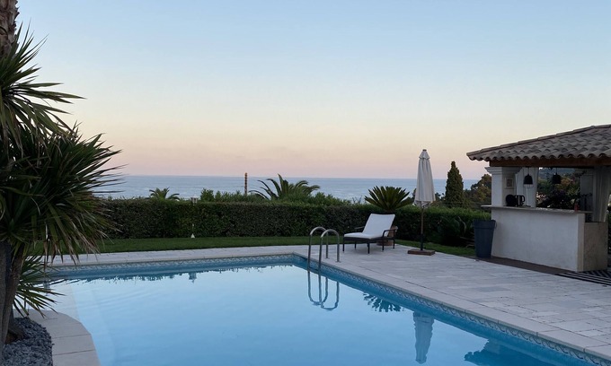 La Napoule Villa | Charming villa: wonderful sea view, beaches and La Napoule reachable on foot