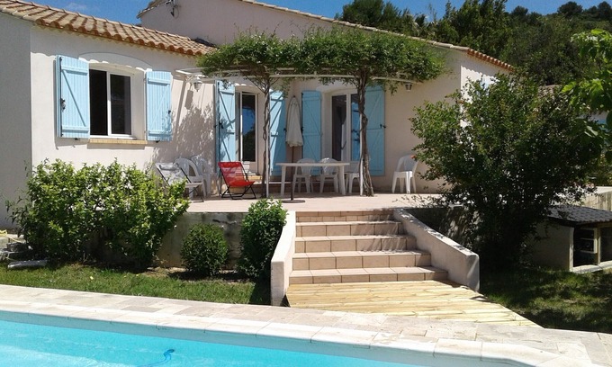Campagnan Villa | Charming villa in Occitania, between sea and mountains.