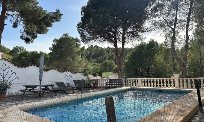 Denia Ski Chalet | Charming villa&private pool and garden in Denia. Beach and mountain together