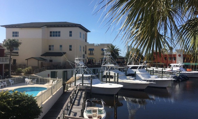 Orange Beach Condo | Charter Landing! 2 Bedroom Waterfront Condo in Orange Beach