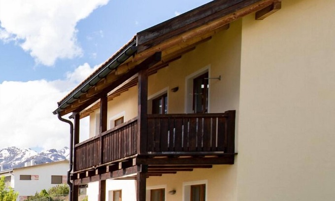 Sent Apartment | Chasa Val 735: Quiet 3 ½-room apartment with terrace and views of the national park