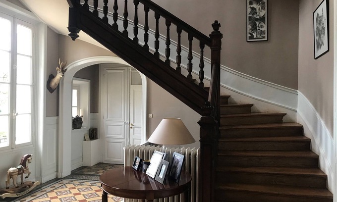 Charentonnay House | CHATEAU TROIS BRIOUXnBoutique chateau nestled in the French countryside full AC.