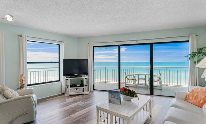 Indian Shores Condo | Chateaux 501- GULF FRONT Condo - Amazing Views
